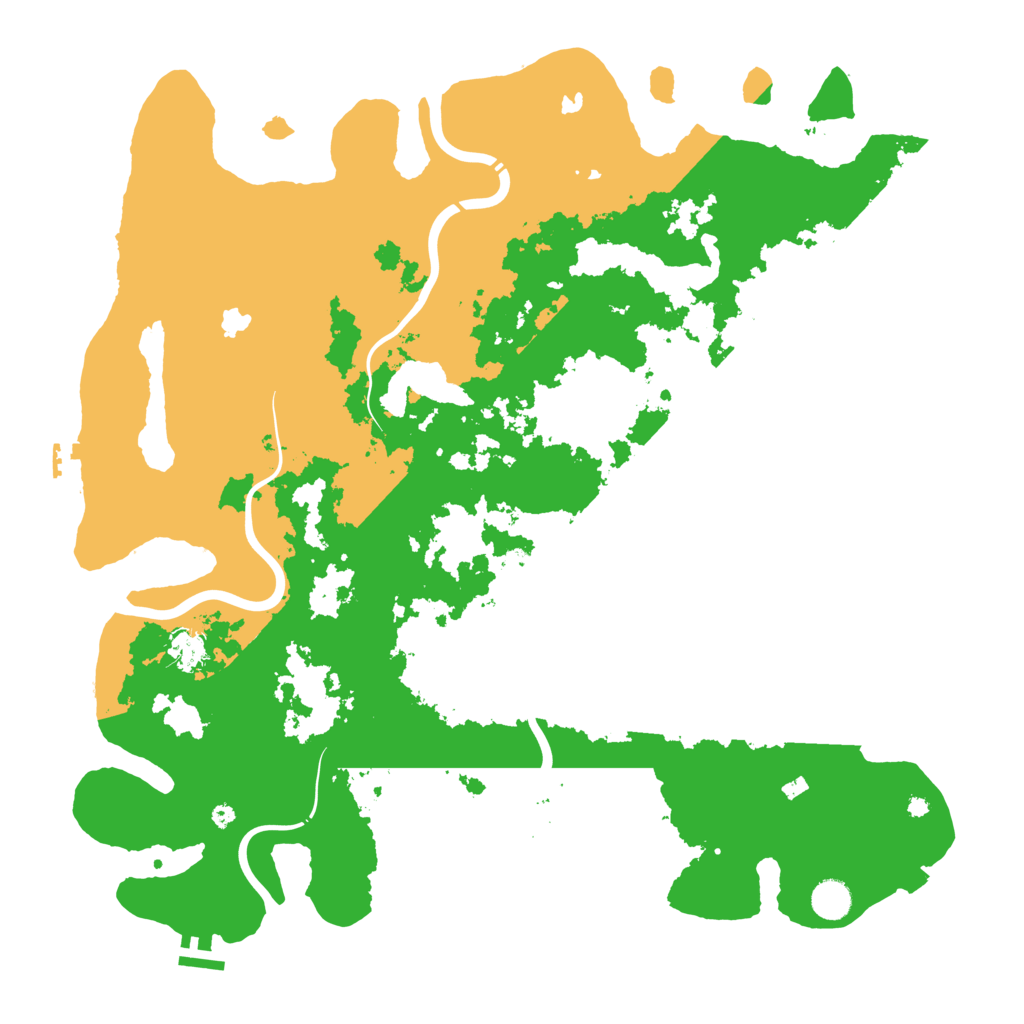 Biome Rust Map: Procedural Map, Size: 4500, Seed: 1580108803
