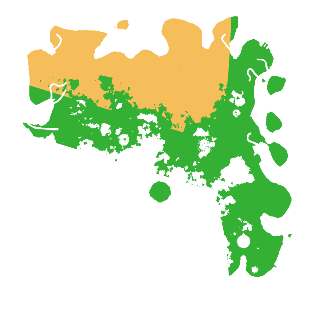 Biome Rust Map: Procedural Map, Size: 4250, Seed: 1158241758