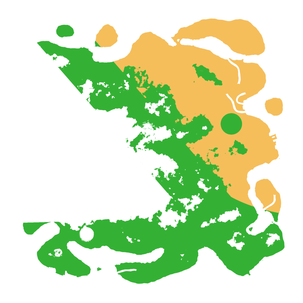 Biome Rust Map: Procedural Map, Size: 3750, Seed: 48256729