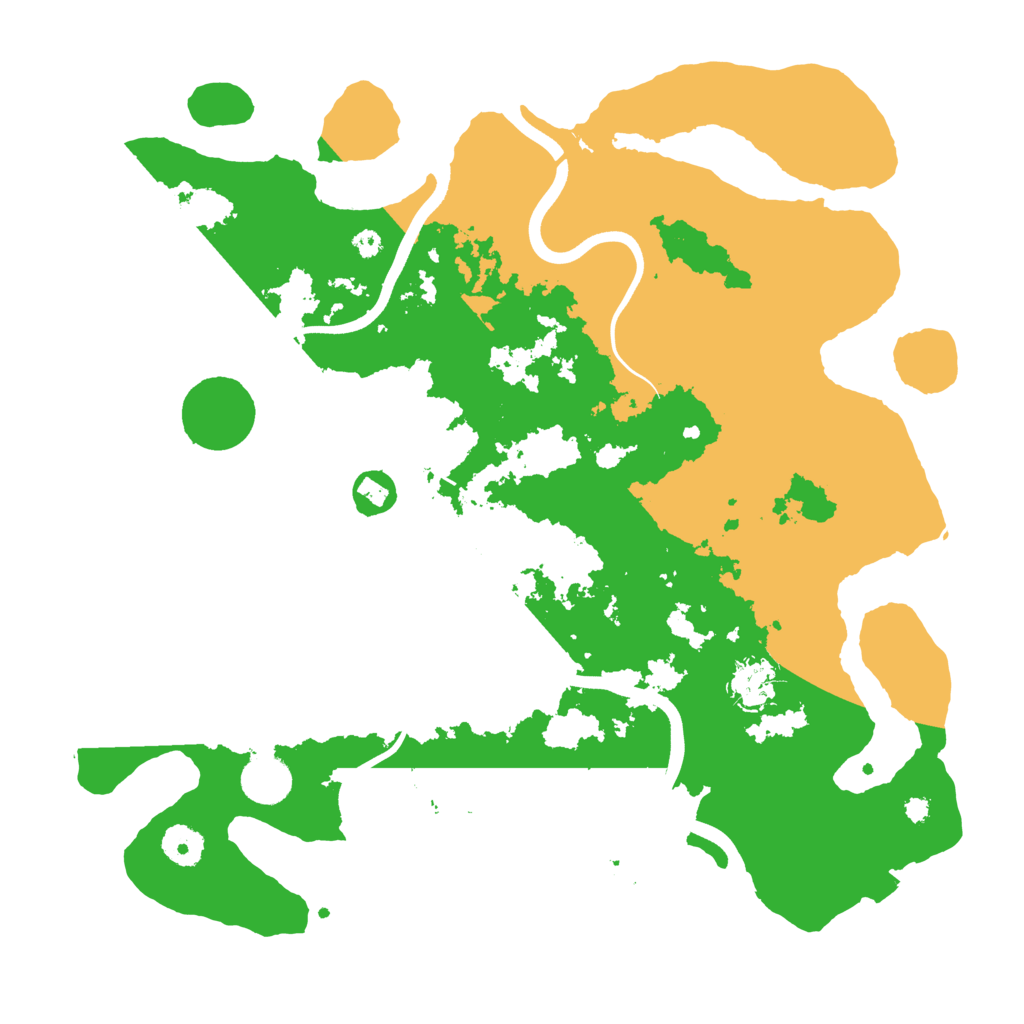 Biome Rust Map: Procedural Map, Size: 3750, Seed: 48256729