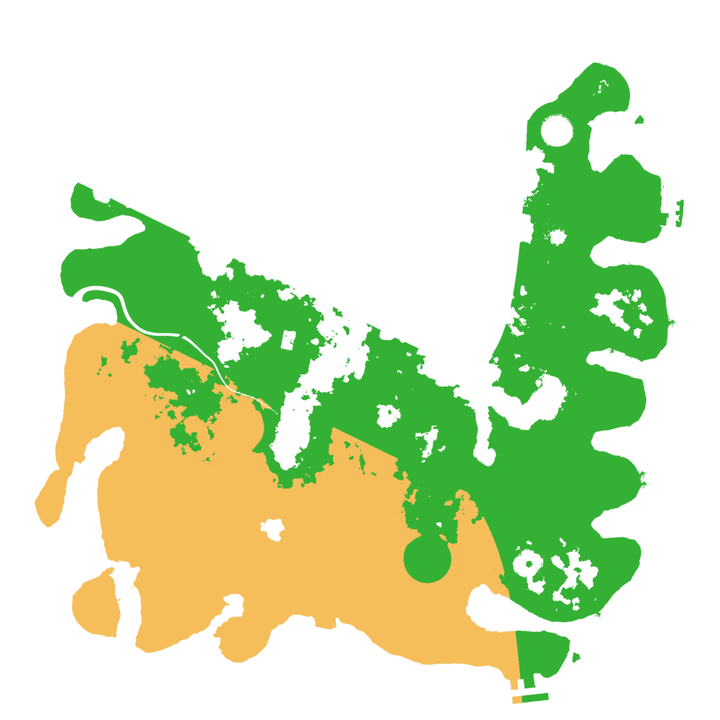Biome Rust Map: Procedural Map, Size: 4000, Seed: 954865346
