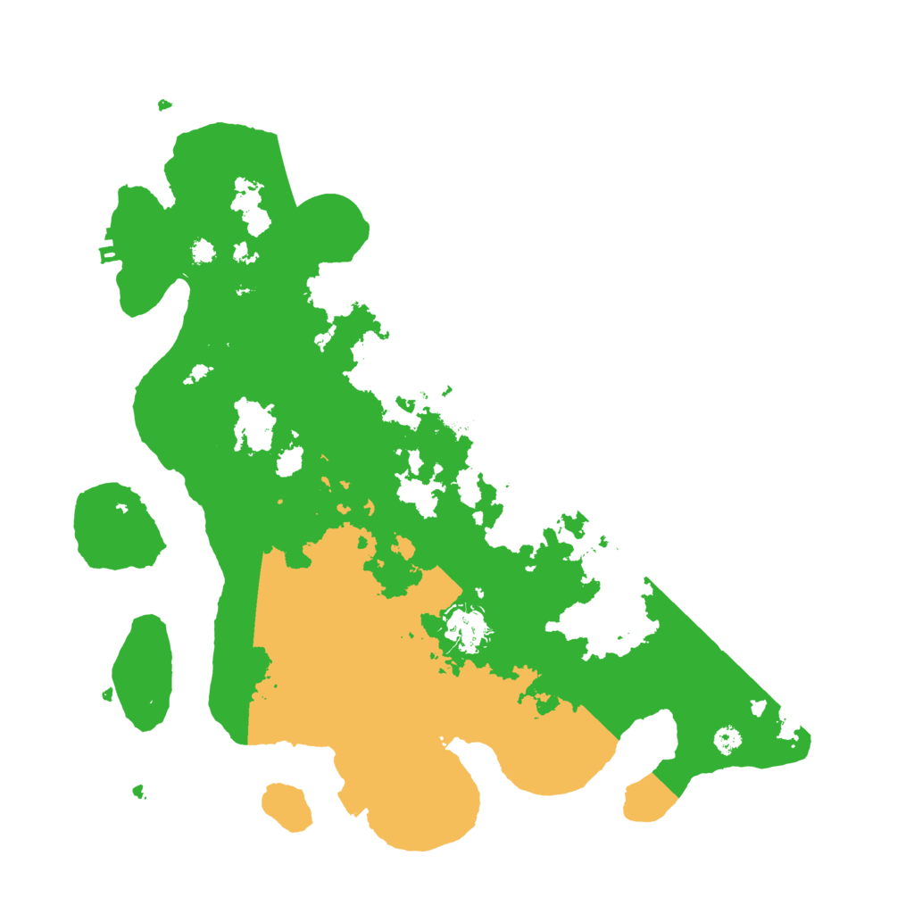 Biome Rust Map: Procedural Map, Size: 3500, Seed: 1944435320