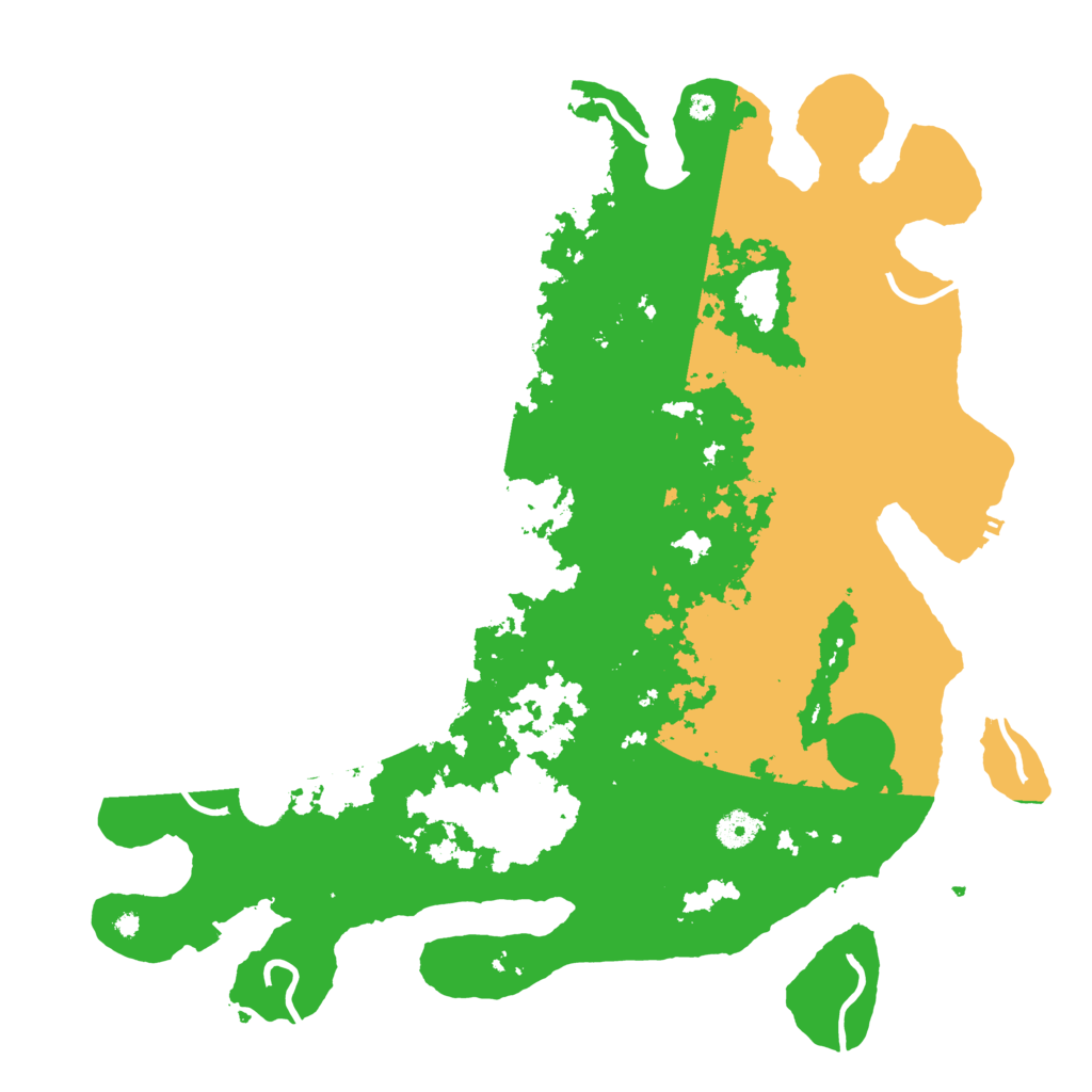 Biome Rust Map: Procedural Map, Size: 4250, Seed: 1989887915