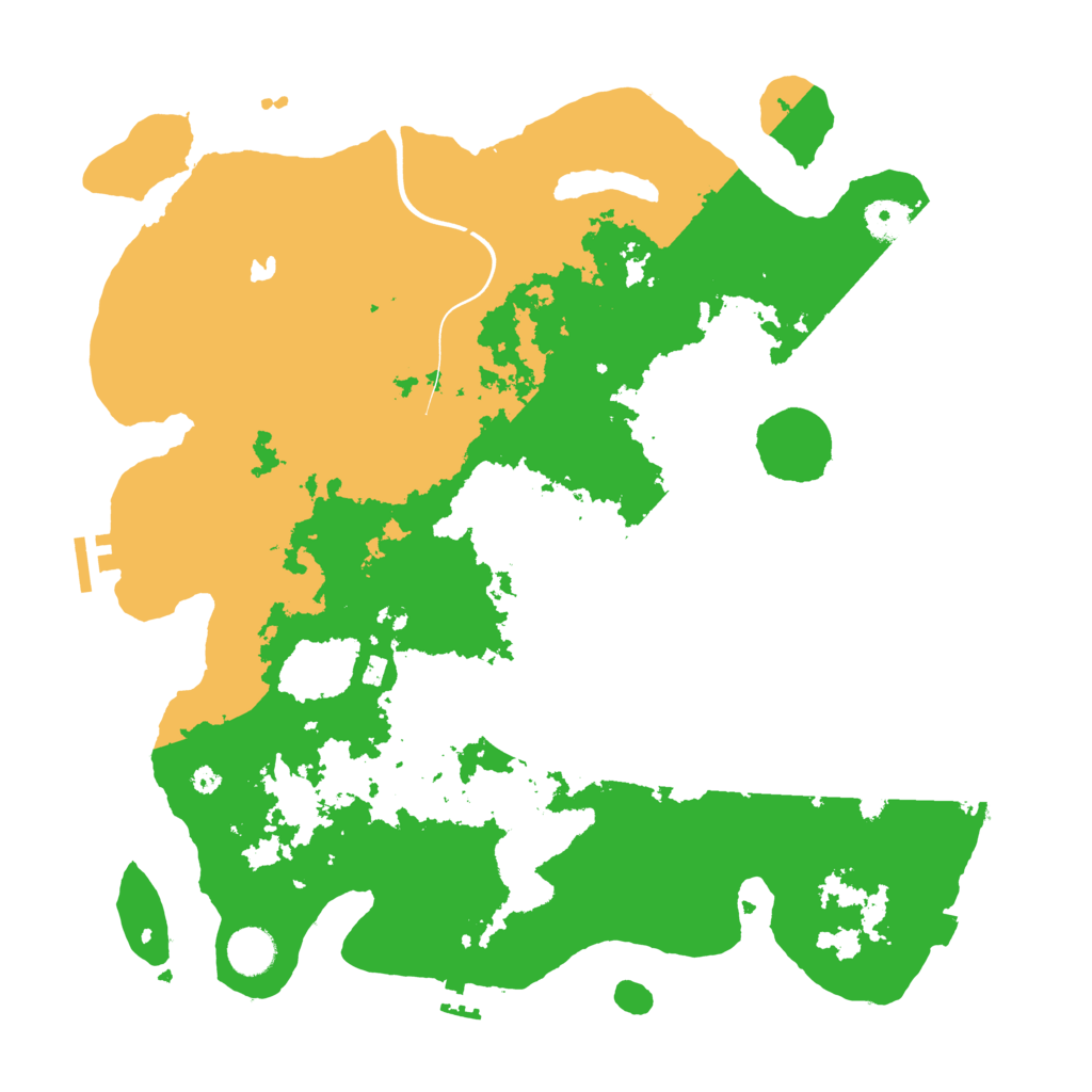 Biome Rust Map: Procedural Map, Size: 4000, Seed: 499431443