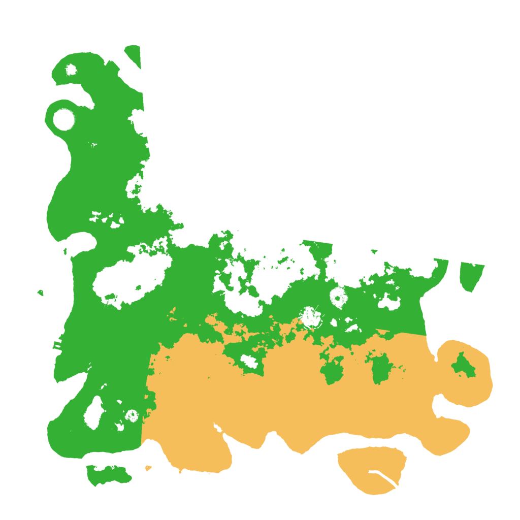 Biome Rust Map: Procedural Map, Size: 4250, Seed: 133583874