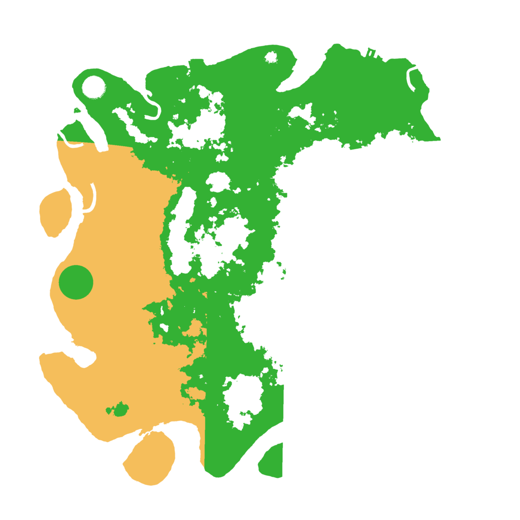 Biome Rust Map: Procedural Map, Size: 4000, Seed: 1340191242