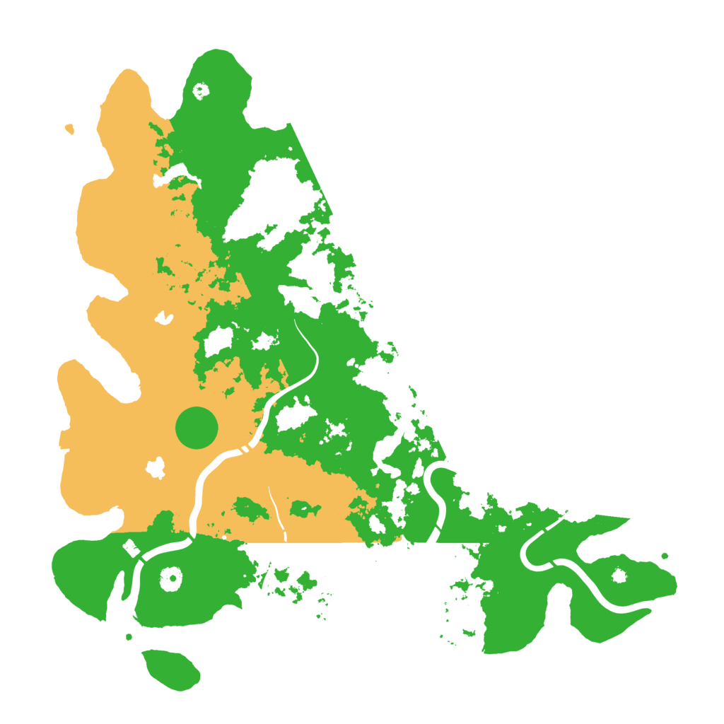 Biome Rust Map: Procedural Map, Size: 4500, Seed: 133769420