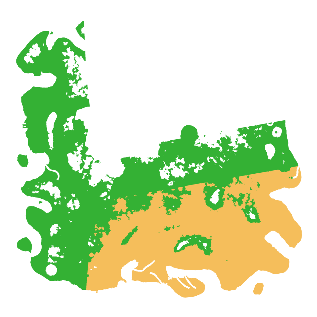 Biome Rust Map: Procedural Map, Size: 5000, Seed: 1707071