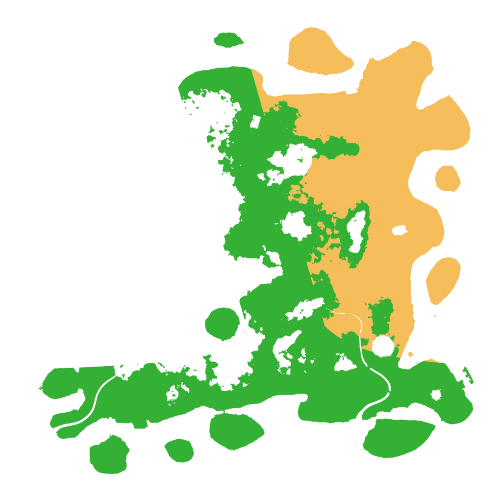 Biome Rust Map: Procedural Map, Size: 4250, Seed: 415770773