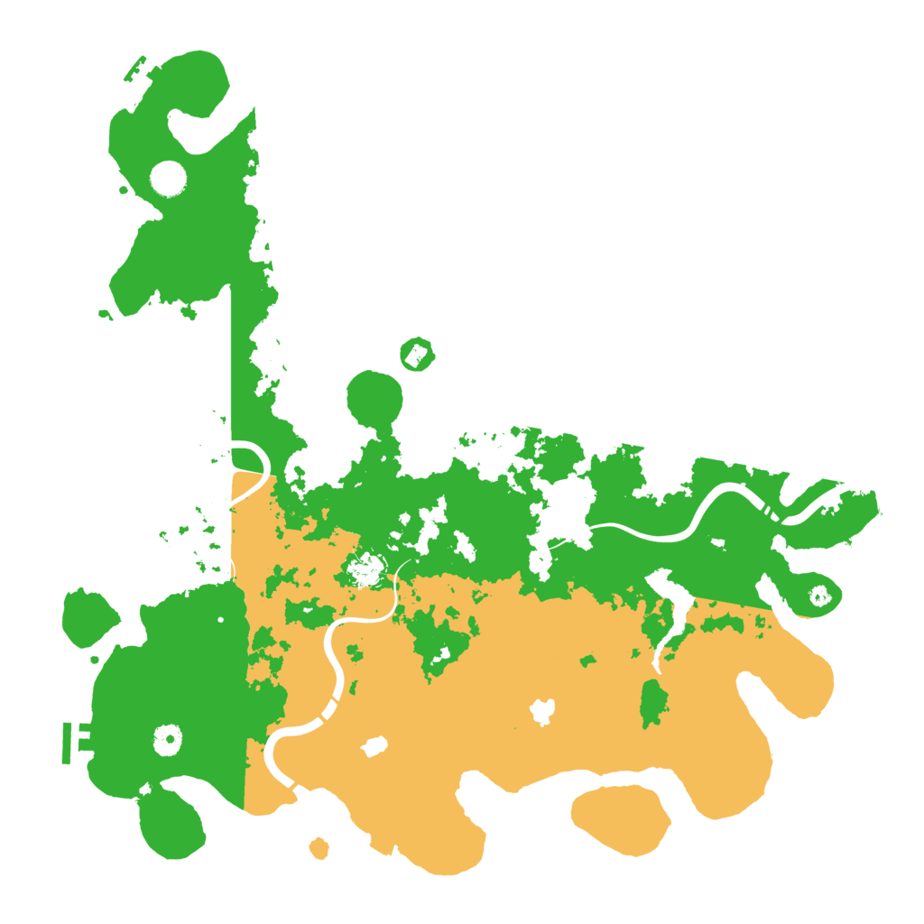Biome Rust Map: Procedural Map, Size: 4500, Seed: 456358762