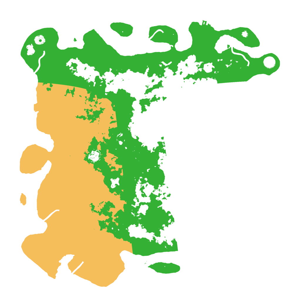 Biome Rust Map: Procedural Map, Size: 4500, Seed: 436089688