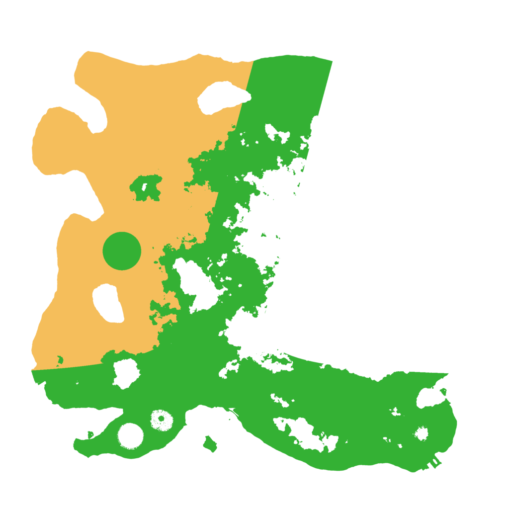 Biome Rust Map: Procedural Map, Size: 3500, Seed: 1892748851