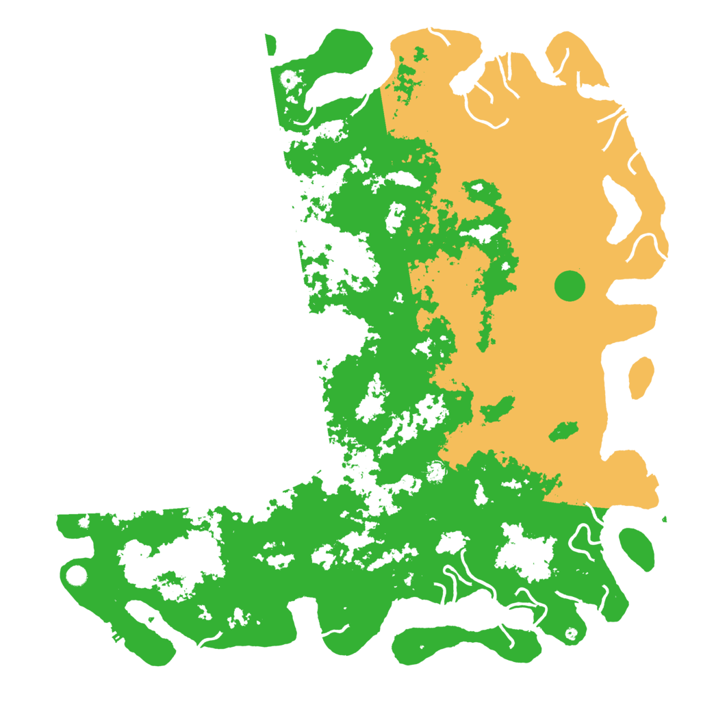 Biome Rust Map: Procedural Map, Size: 6000, Seed: 1244923112