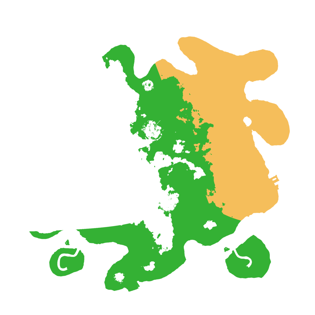 Biome Rust Map: Procedural Map, Size: 3000, Seed: 19251