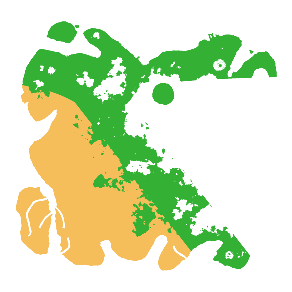 Biome Rust Map: Procedural Map, Size: 3700, Seed: 969649551