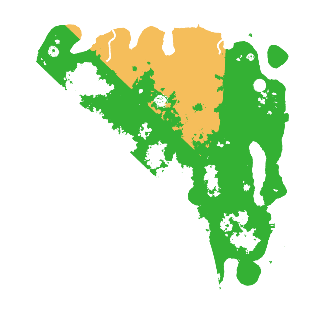Biome Rust Map: Procedural Map, Size: 4250, Seed: 91887417