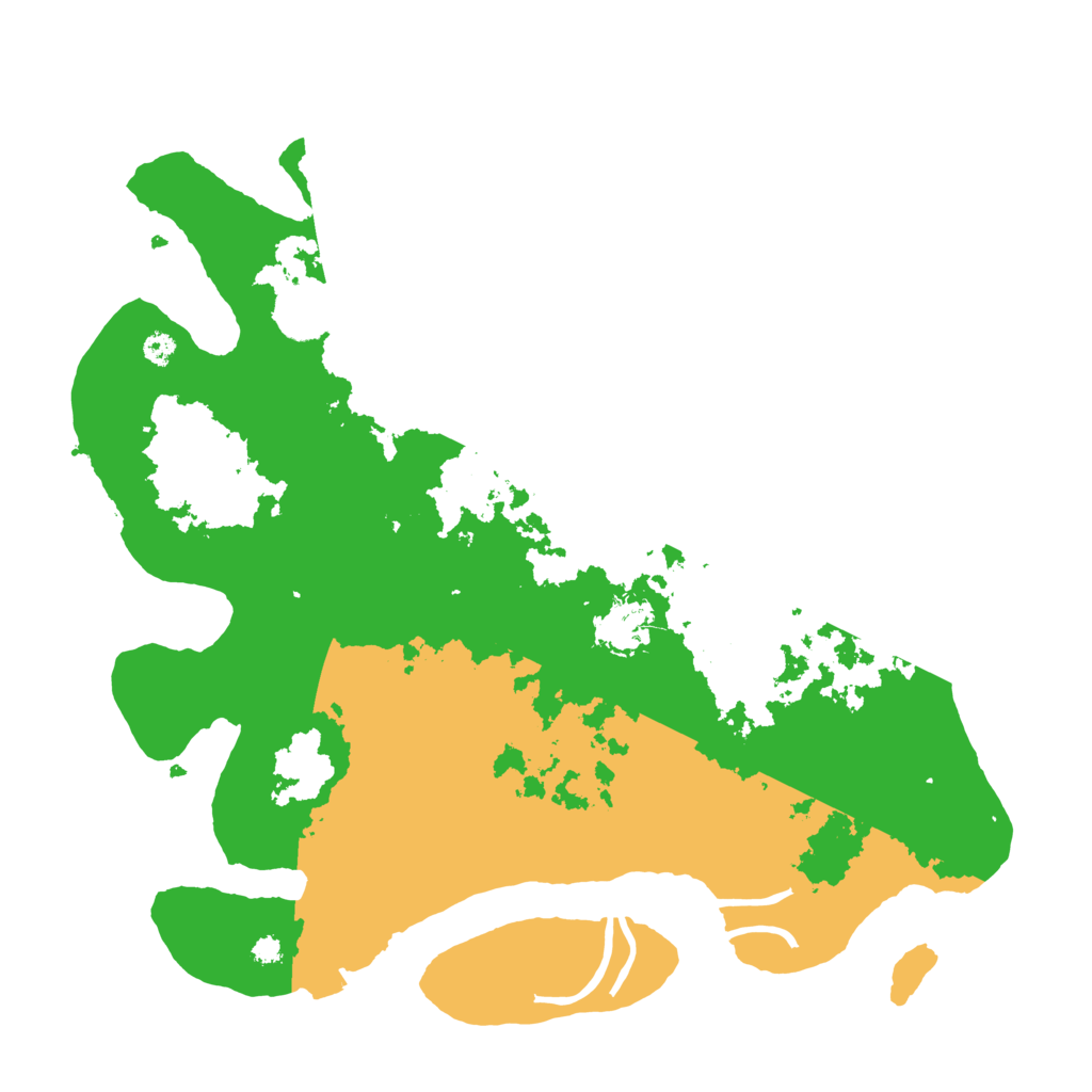 Biome Rust Map: Procedural Map, Size: 3500, Seed: 19486962