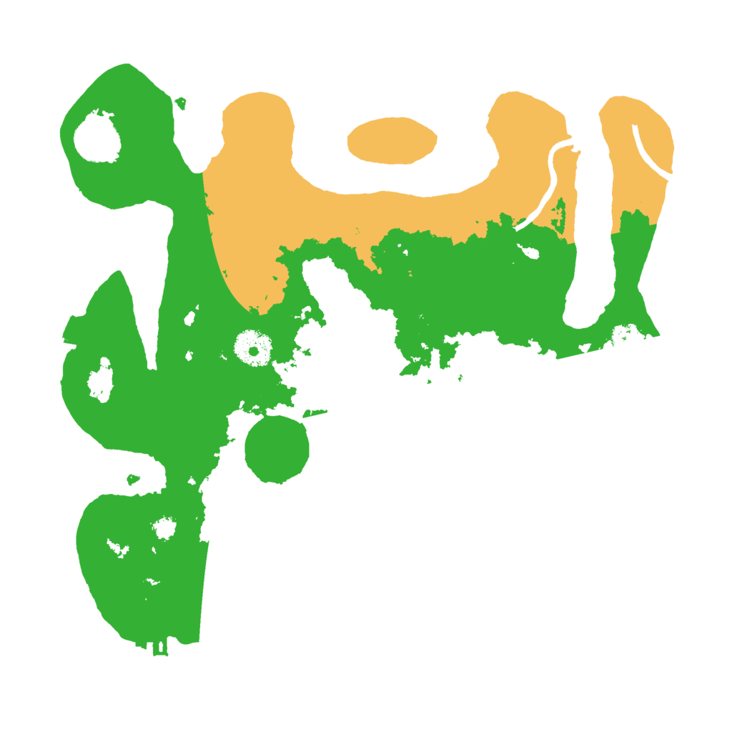 Biome Rust Map: Procedural Map, Size: 3000, Seed: 2930