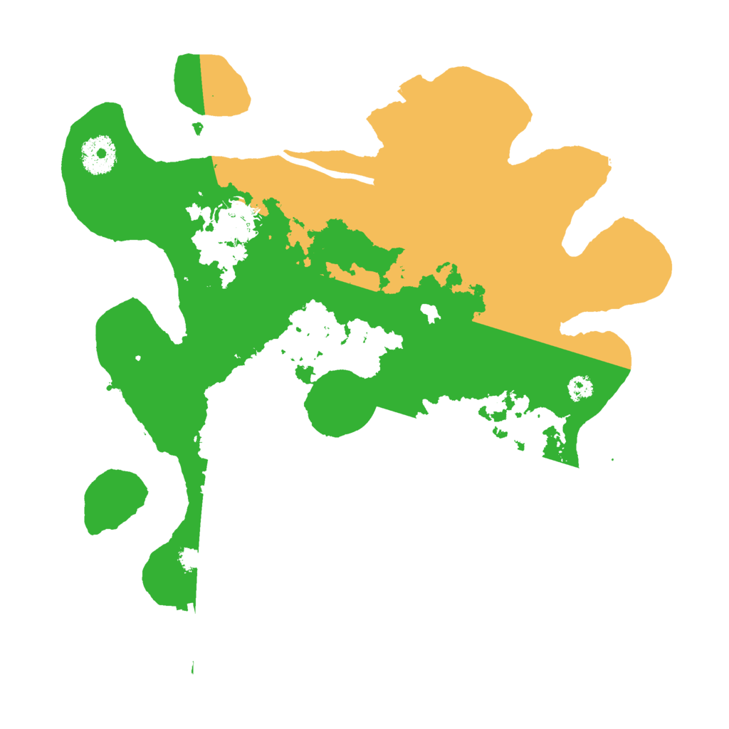Biome Rust Map: Procedural Map, Size: 3000, Seed: 422039