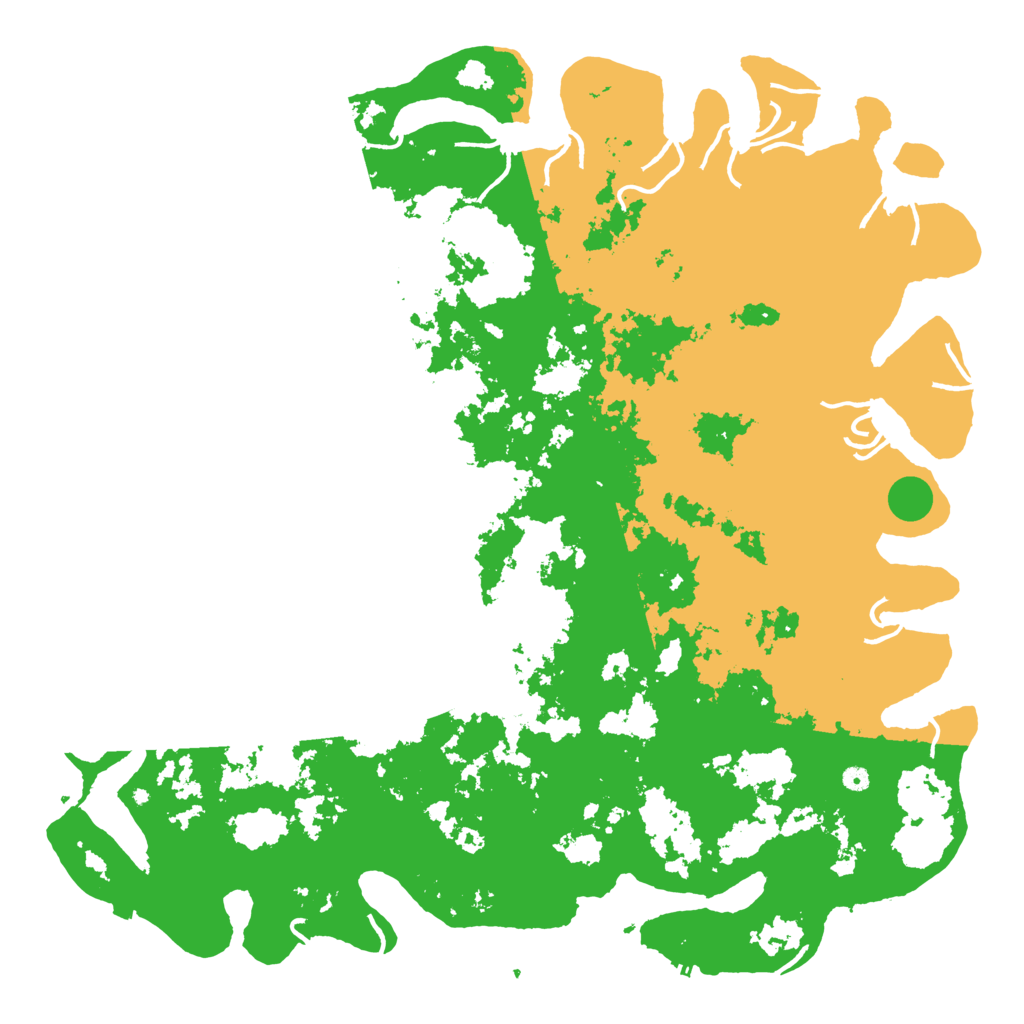Biome Rust Map: Procedural Map, Size: 6000, Seed: 244224316