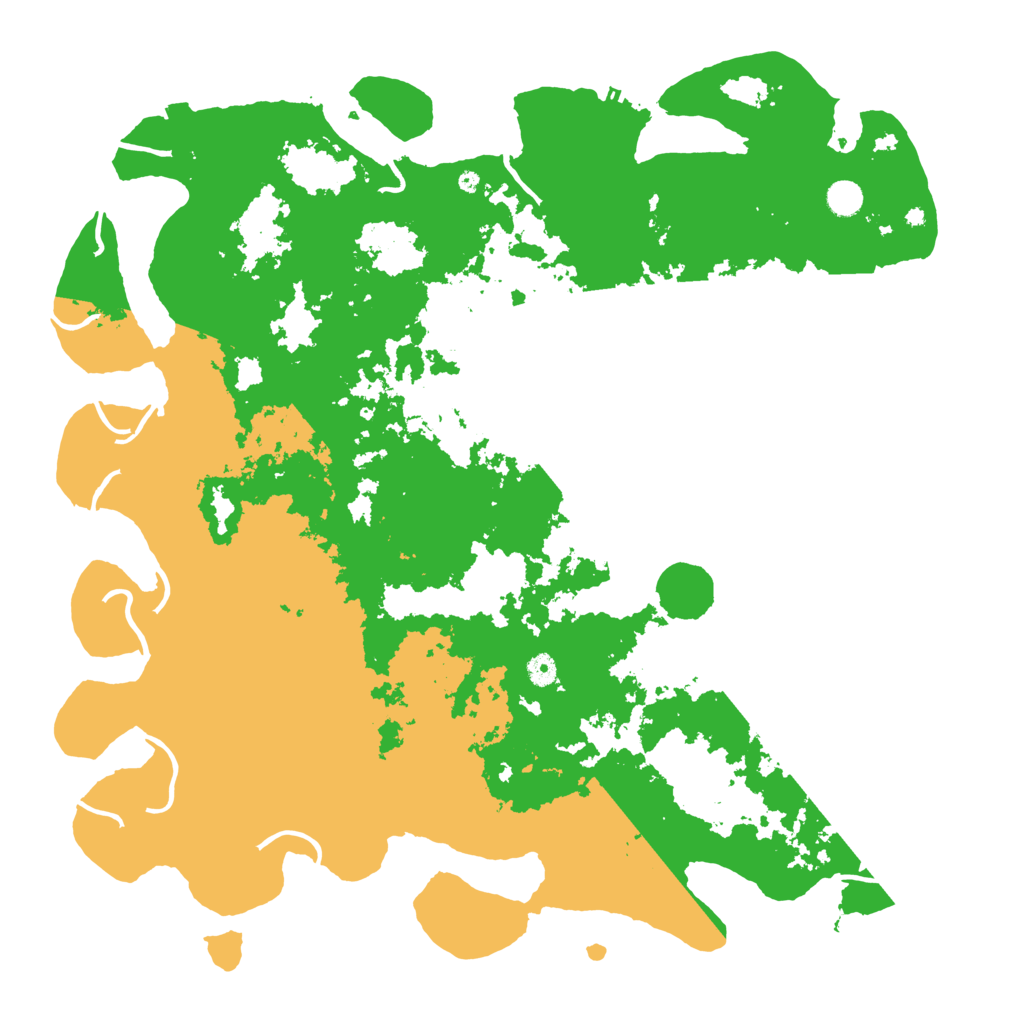 Biome Rust Map: Procedural Map, Size: 5000, Seed: 1918361150