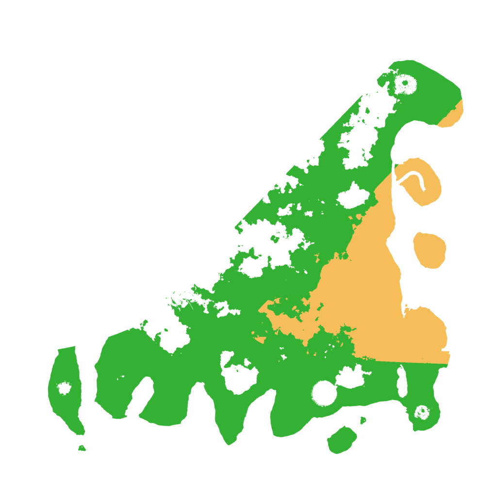 Biome Rust Map: Procedural Map, Size: 3500, Seed: 418507037