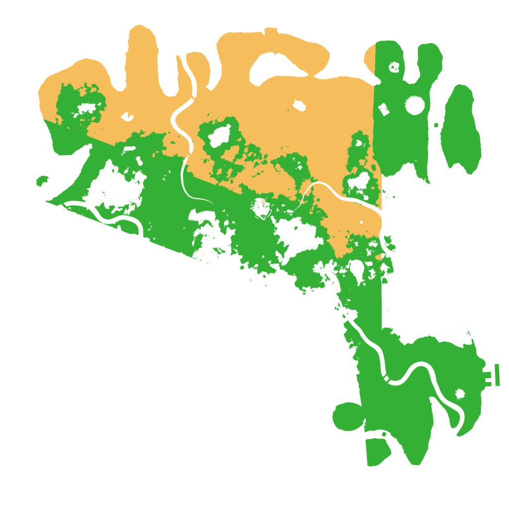 Biome Rust Map: Procedural Map, Size: 4700, Seed: 25012