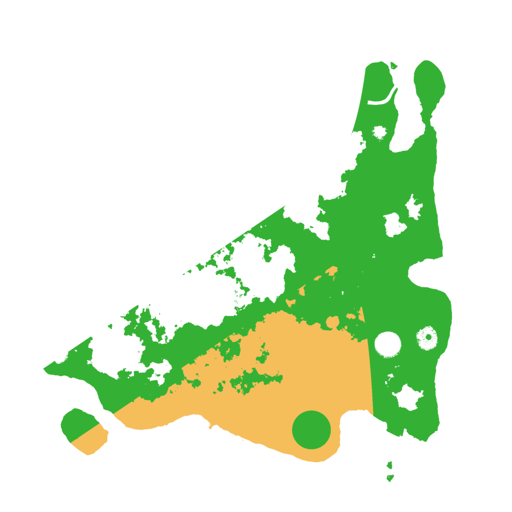 Biome Rust Map: Procedural Map, Size: 3500, Seed: 1475431420