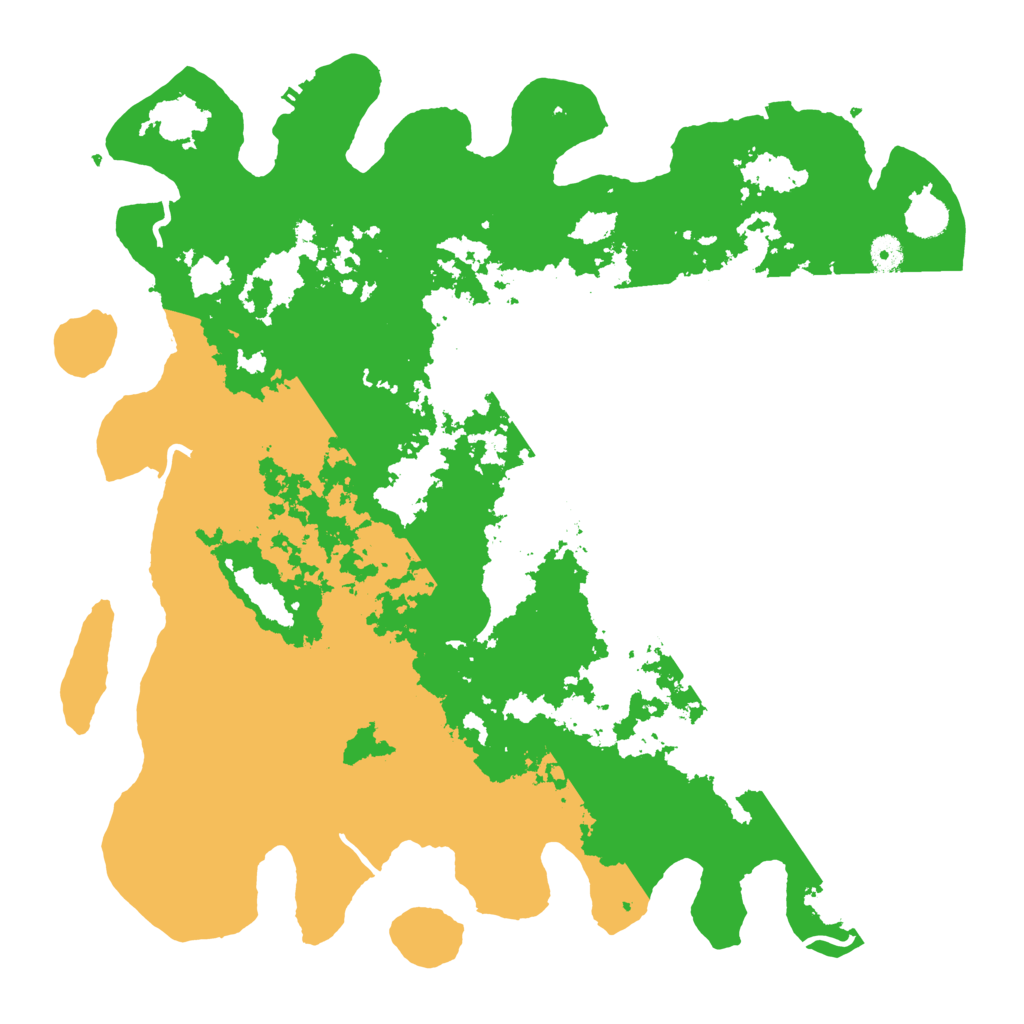 Biome Rust Map: Procedural Map, Size: 4500, Seed: 1255918467