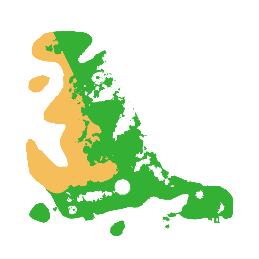 Biome Rust Map: Procedural Map, Size: 3000, Seed: 9154607