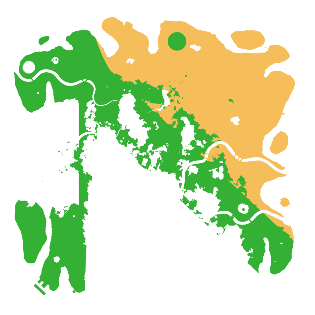 Biome Rust Map: Procedural Map, Size: 4500, Seed: 1224103072