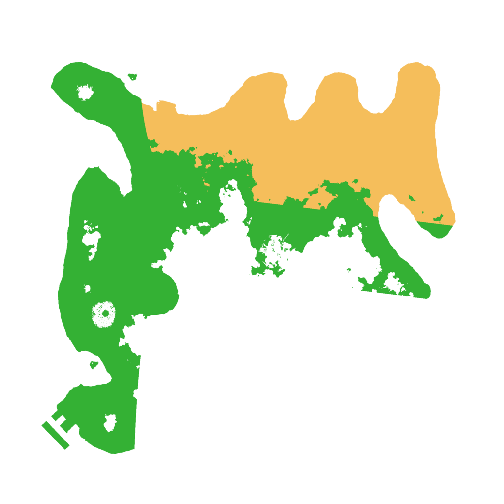 Biome Rust Map: Procedural Map, Size: 3000, Seed: 1264863984