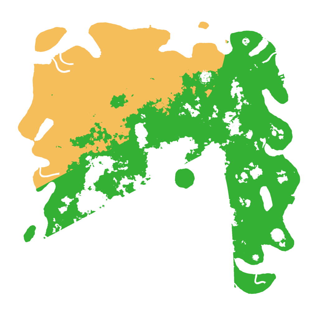 Biome Rust Map: Procedural Map, Size: 4500, Seed: 1164858129