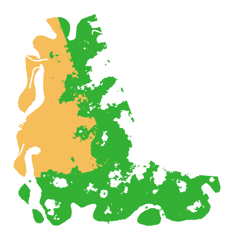 Biome Rust Map: Procedural Map, Size: 4500, Seed: 277092017