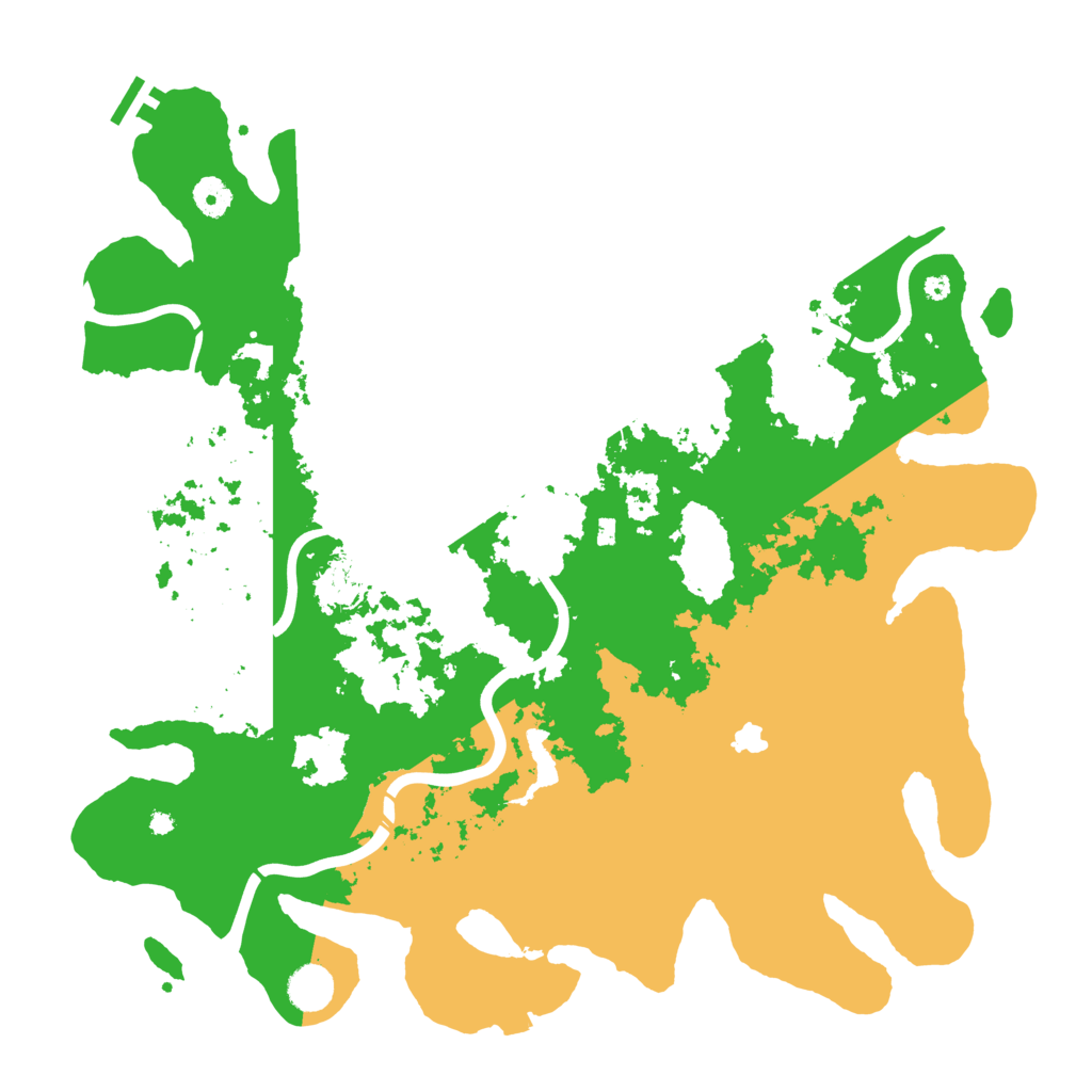 Biome Rust Map: Procedural Map, Size: 4250, Seed: 1143602810