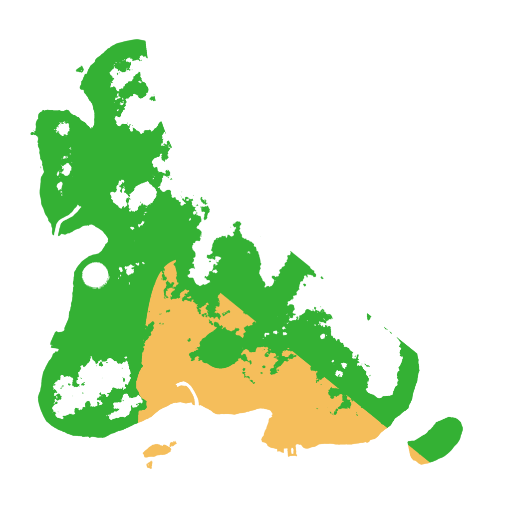 Biome Rust Map: Procedural Map, Size: 3500, Seed: 604181094