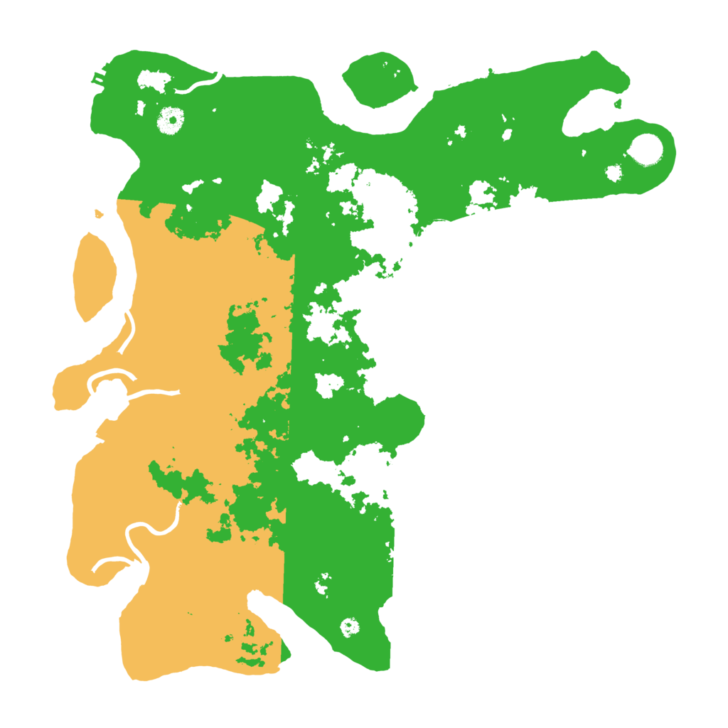 Biome Rust Map: Procedural Map, Size: 4000, Seed: 1289590937