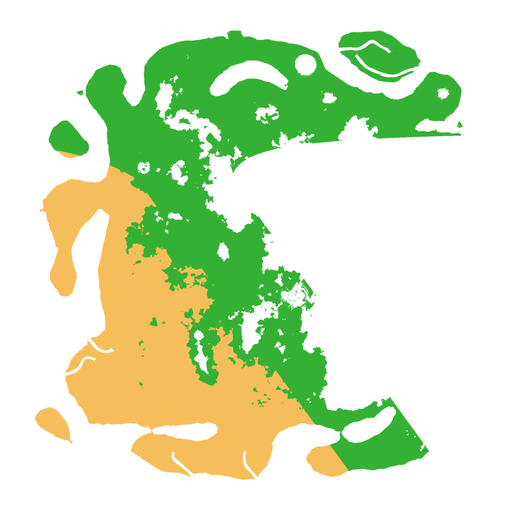 Biome Rust Map: Procedural Map, Size: 4250, Seed: 1561435513