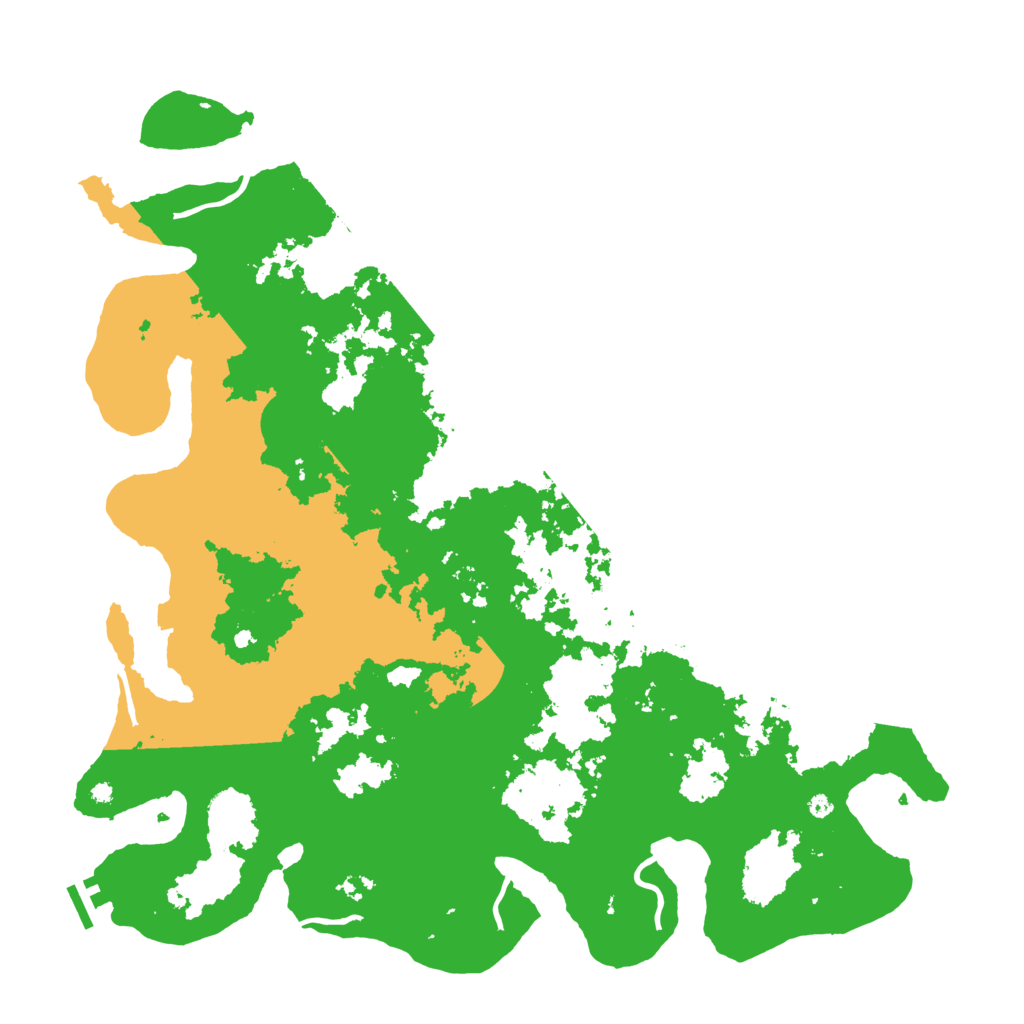 Biome Rust Map: Procedural Map, Size: 4500, Seed: 9347821