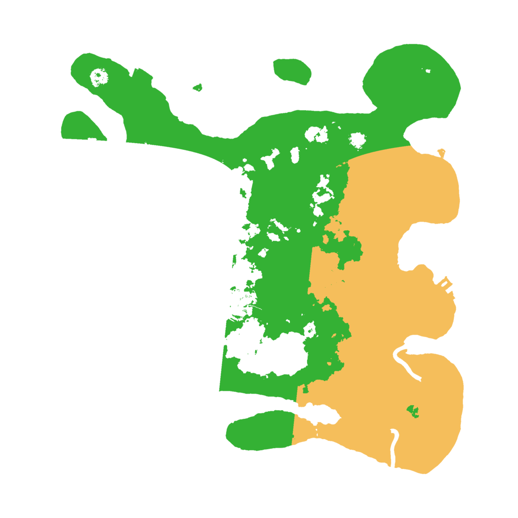 Biome Rust Map: Procedural Map, Size: 3000, Seed: 1623370