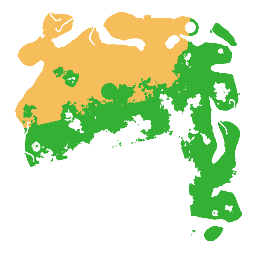 Biome Rust Map: Procedural Map, Size: 4250, Seed: 1864792098