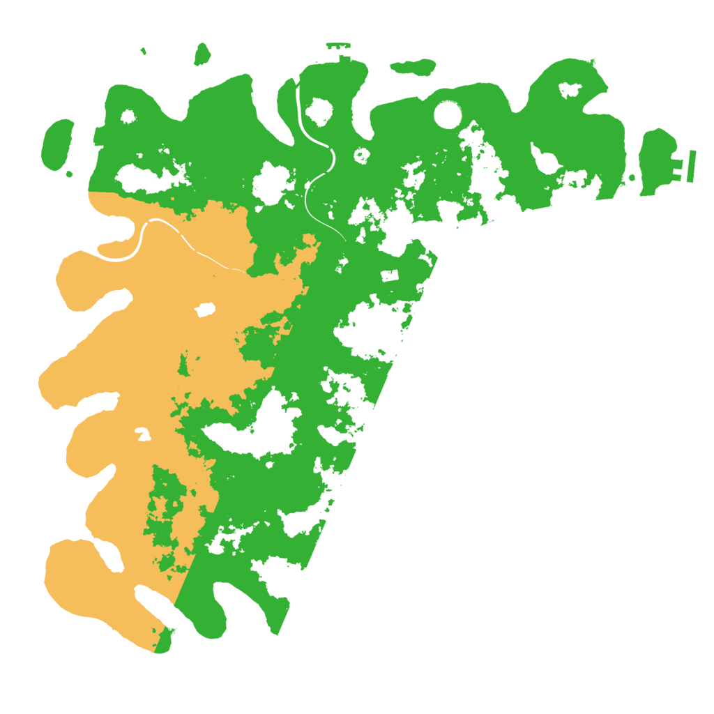 Biome Rust Map: Procedural Map, Size: 4500, Seed: 706445707