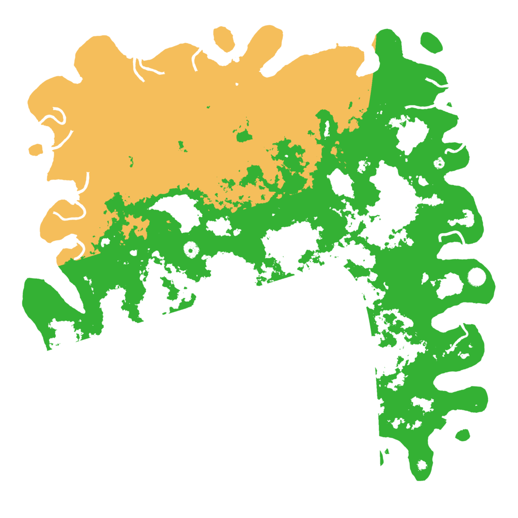 Biome Rust Map: Procedural Map, Size: 5000, Seed: 391026990