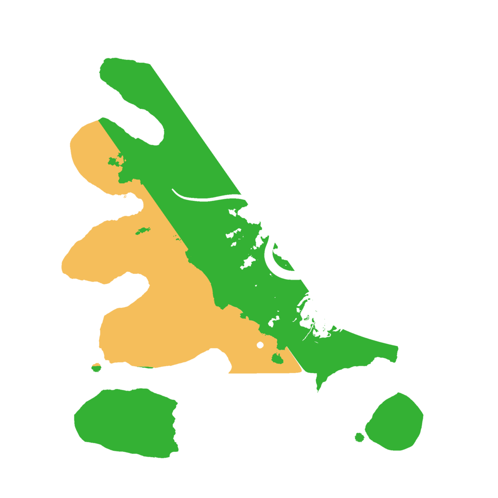 Biome Rust Map: Procedural Map, Size: 2200, Seed: 1496913877