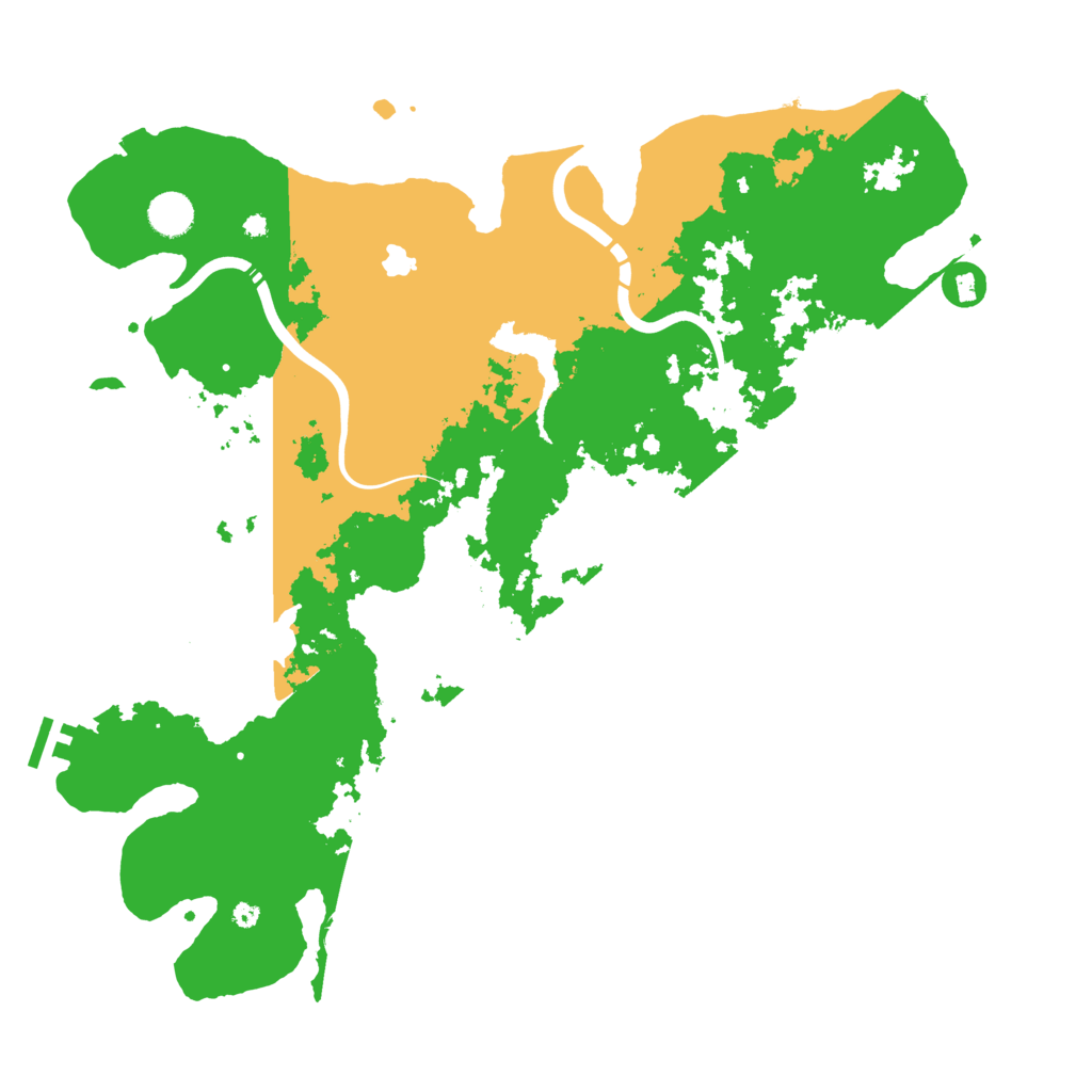 Biome Rust Map: Procedural Map, Size: 4250, Seed: 4861661