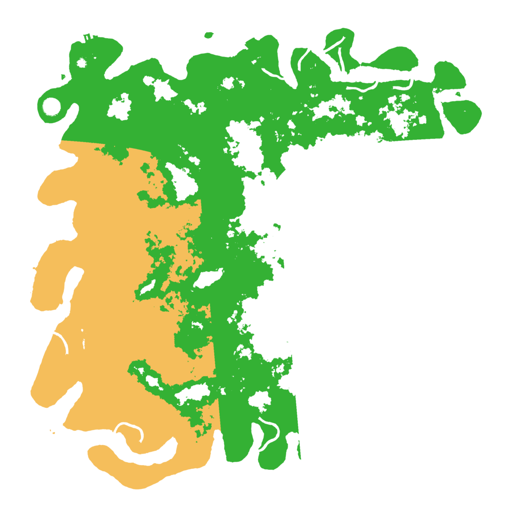 Biome Rust Map: Procedural Map, Size: 5000, Seed: 5541478