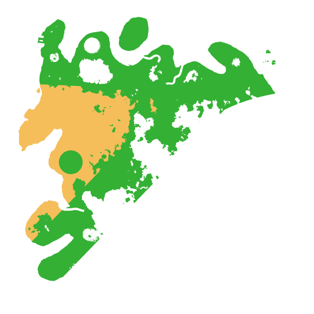 Biome Rust Map: Procedural Map, Size: 3500, Seed: 1874316282