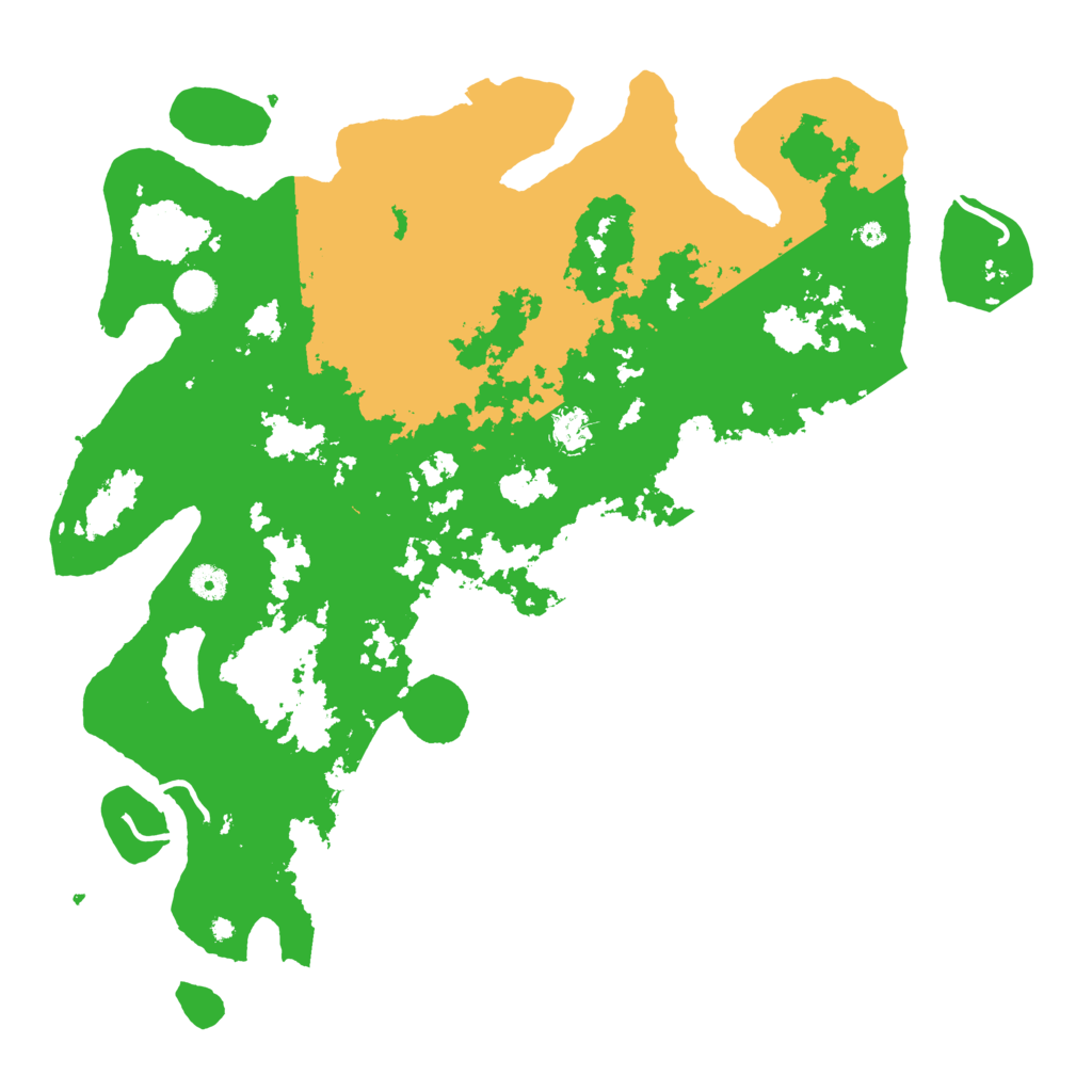 Biome Rust Map: Procedural Map, Size: 4500, Seed: 4453256