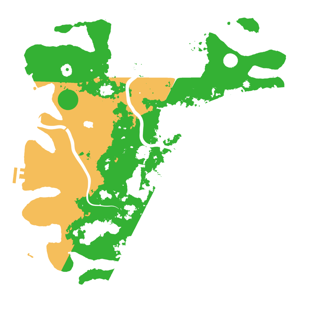 Biome Rust Map: Procedural Map, Size: 4000, Seed: 1950231192