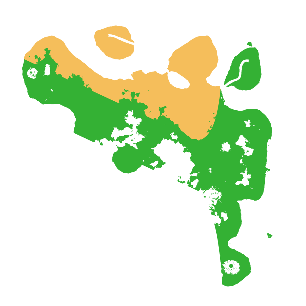 Biome Rust Map: Procedural Map, Size: 3000, Seed: 2009535650